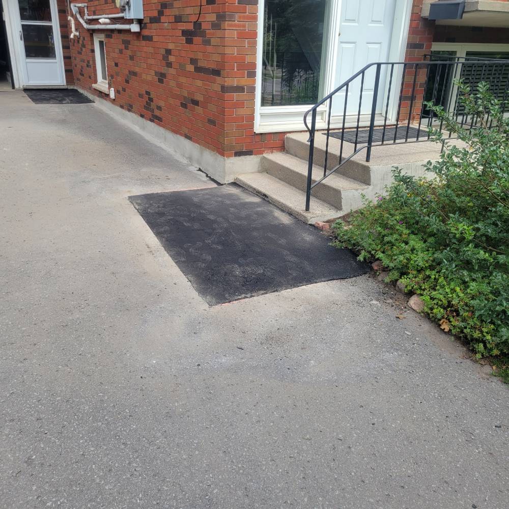 Completed Driveway Patching